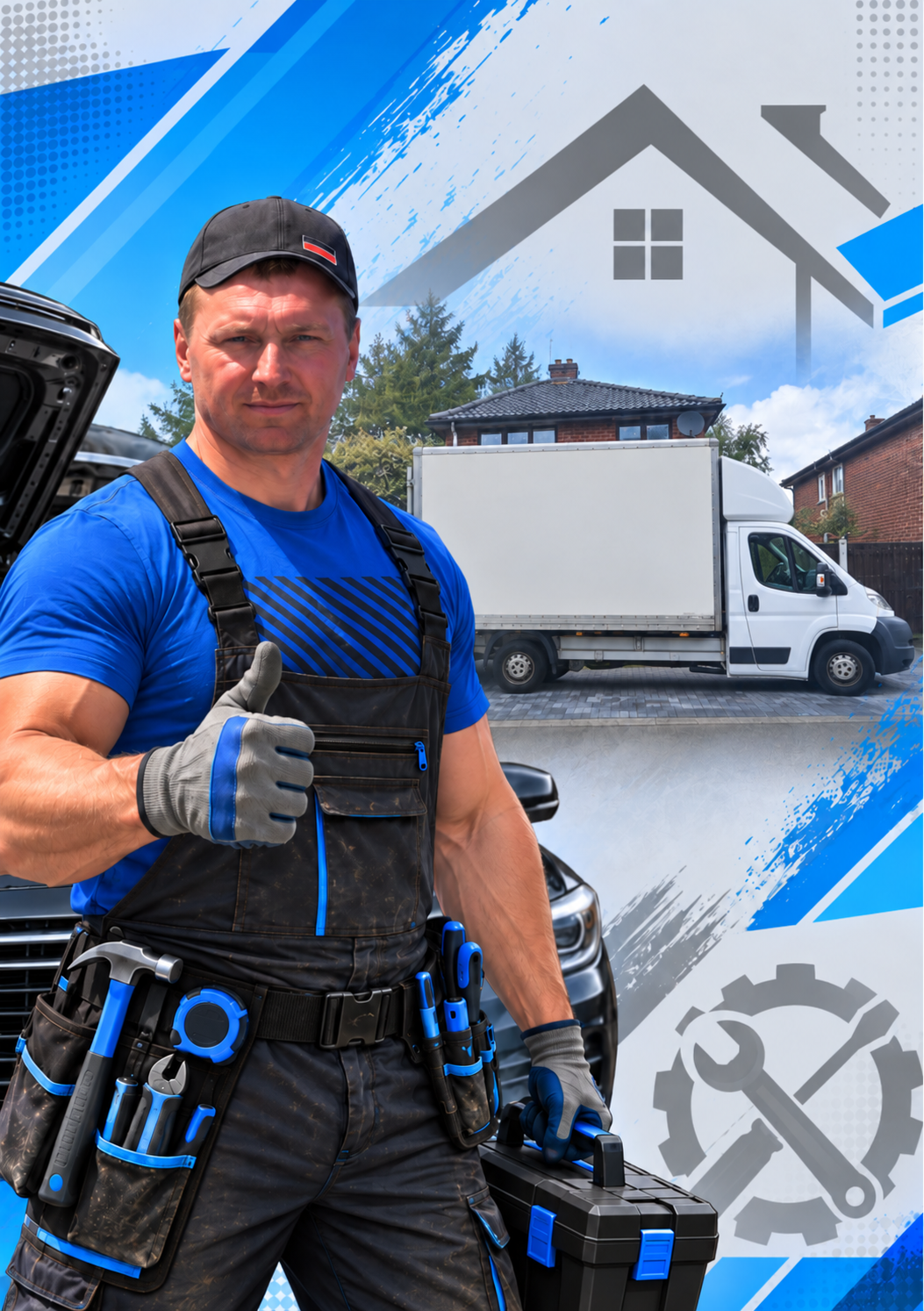 Tomas providing handyman, mobile mechanic and man and van services